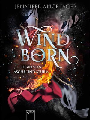 cover image of Windborn. Erbin von Asche und Sturm